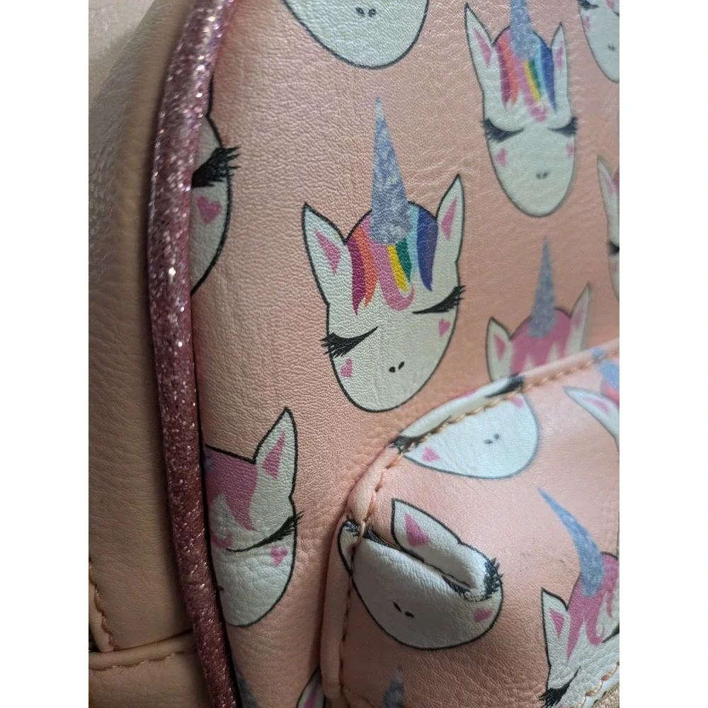 OMG Accessories Unicorn Glitter Mini Backpack Brand New with Tags